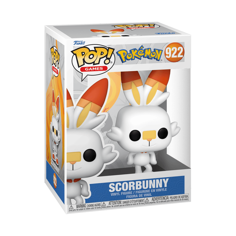 FUNKO POP GAMES: POKEMON - SCORBUNNY (EMEA) 889698690812