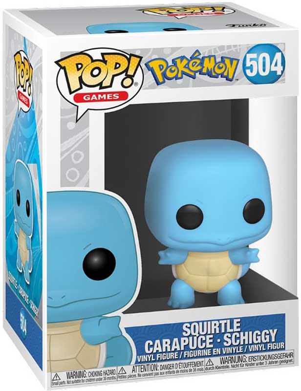 FUNKO POP GAMES: POKEMON - SQUIRTLE 889698504027