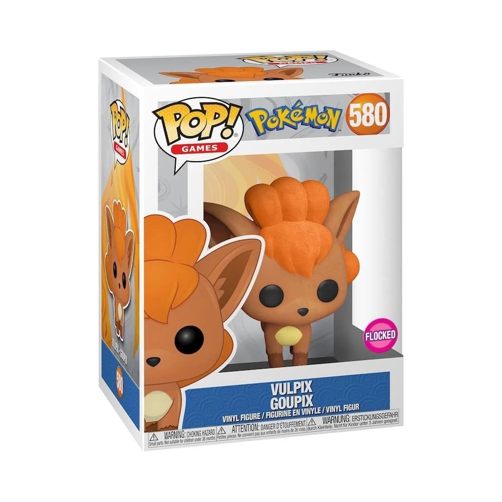 FUNKO POP GAMES: POKEMON - VULPIX (EMEA)(FL) 889698636988