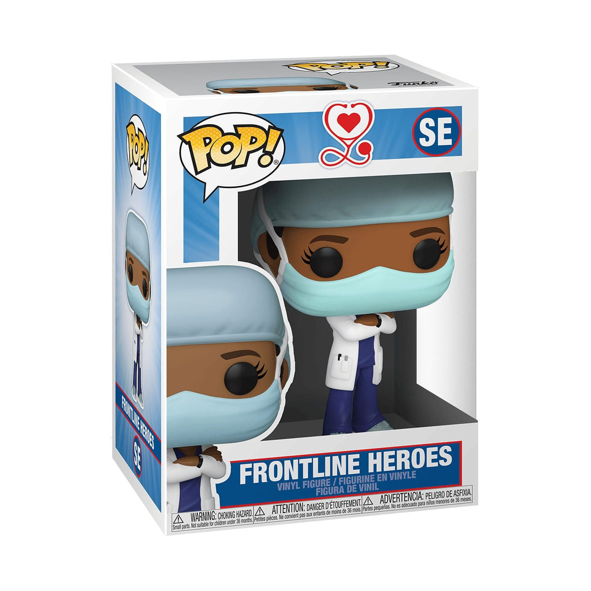 FUNKO POP HEROES: FRONT LINE WORKER - FEMALE #2 889698541565