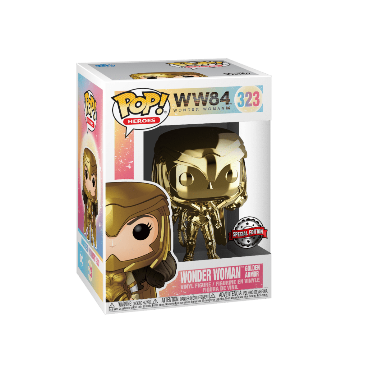 FUNKO POP HEROES: WONDER WOMAN - WONDER WOMAN (GOLD) (EXC) 889698473729