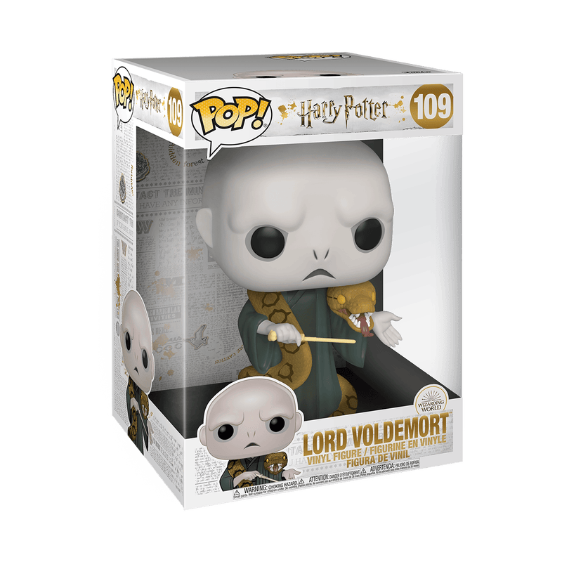 FUNKO POP HP: HARRY POTTER - 10" VOLDEMORT W/NAGINI 889698480376