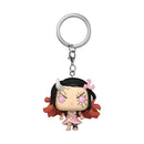 FUNKO POP KEYCHAIN: DEMON SLAYER - NEZUKO(DEMON FORM) 889698803366