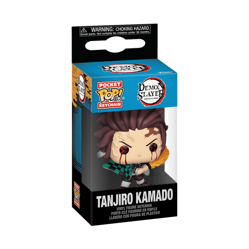 FUNKO POP KEYCHAIN: DEMON SLAYER - TANJIRO (SUN BREATHING) 889698853347