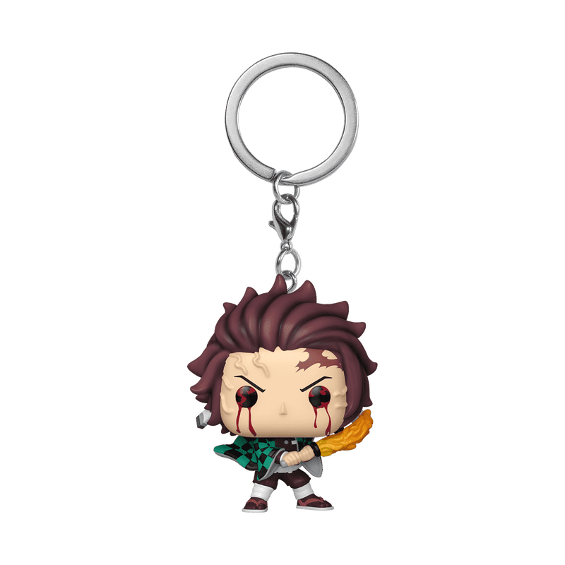 FUNKO POP KEYCHAIN: DEMON SLAYER - TANJIRO (SUN BREATHING) 889698853347