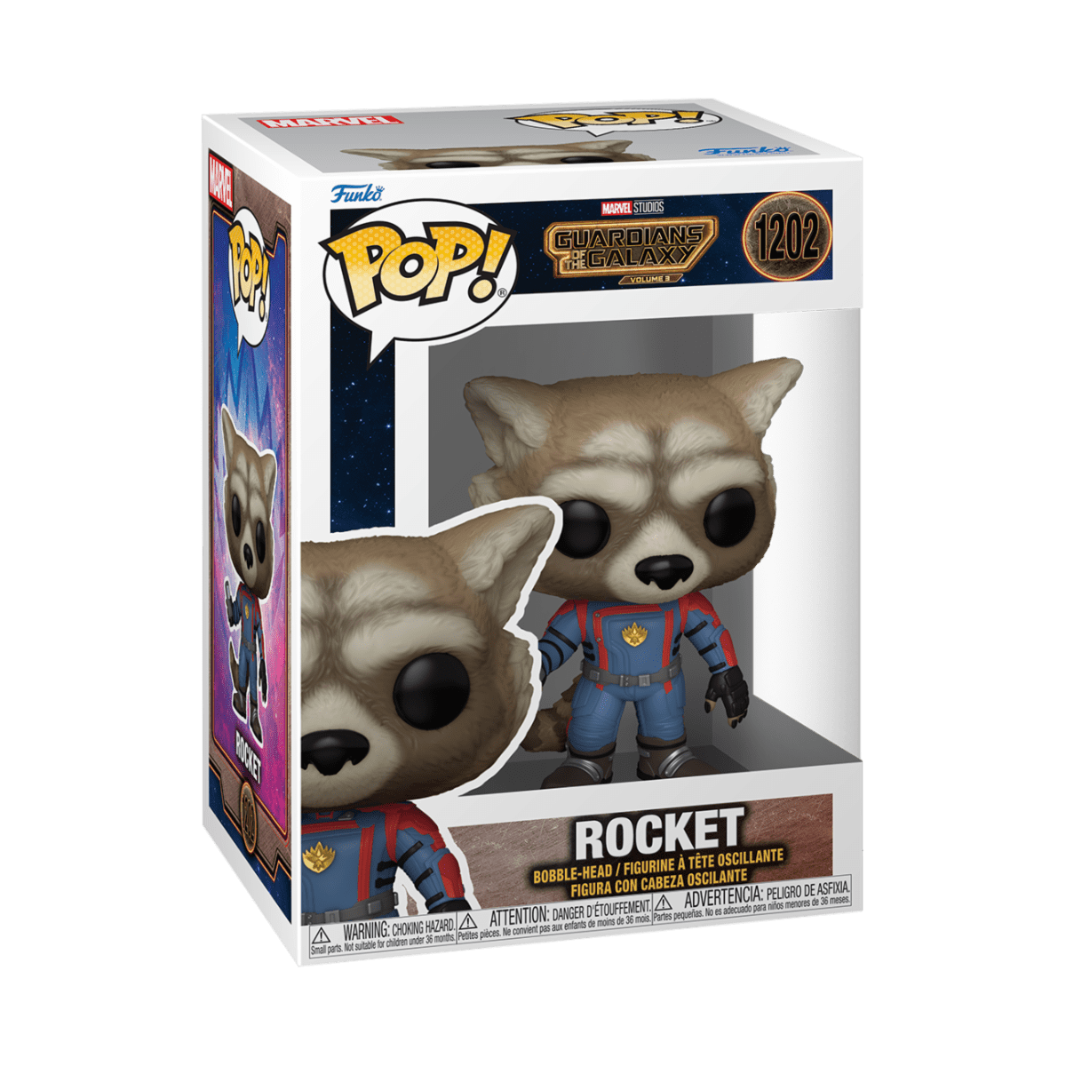 FUNKO POP: MARVEL - GUARDIANS OF THE GALAXY - ROCKET 889698675093