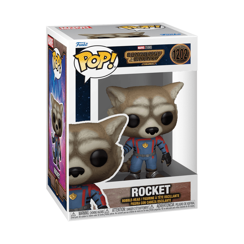 FUNKO POP: MARVEL - GUARDIANS OF THE GALAXY - ROCKET 889698675093