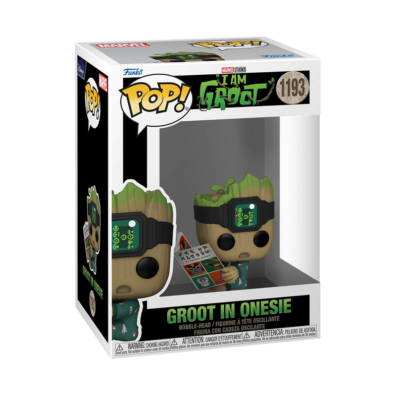 FUNKO POP MARVEL: I AM GROOT - GROOT IN ONESIE W/BOOK 889698706513