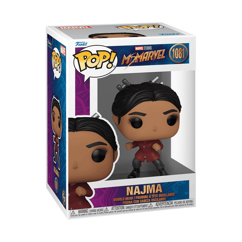 FUNKO POP: MARVEL - MS. MARVEL - NAJMA 889698594998