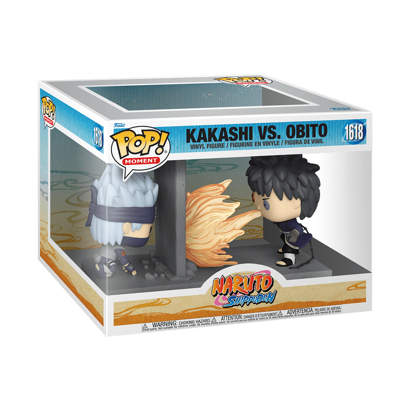 FUNKO POP MOMENT: NARUTO - KAKASHI VS OBITO 889698802567