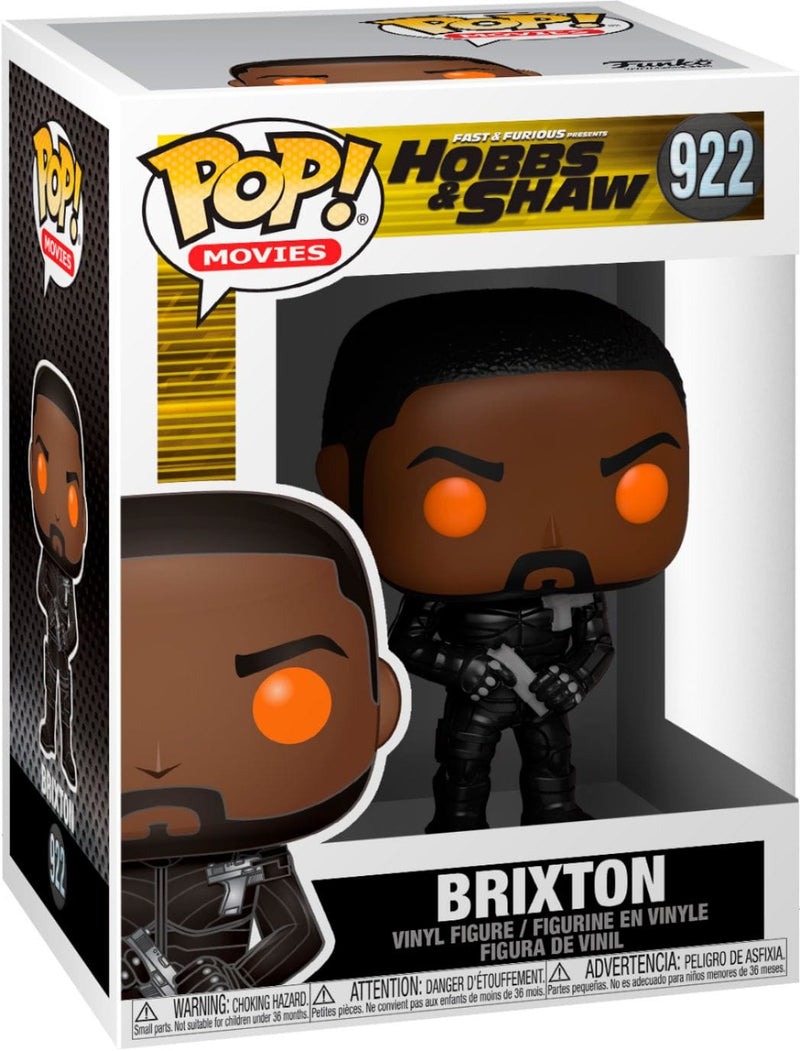 FUNKO POP MOVIES: HOBBS & SHAW- BRIXTON W/ ORANGE EYES 889698477543