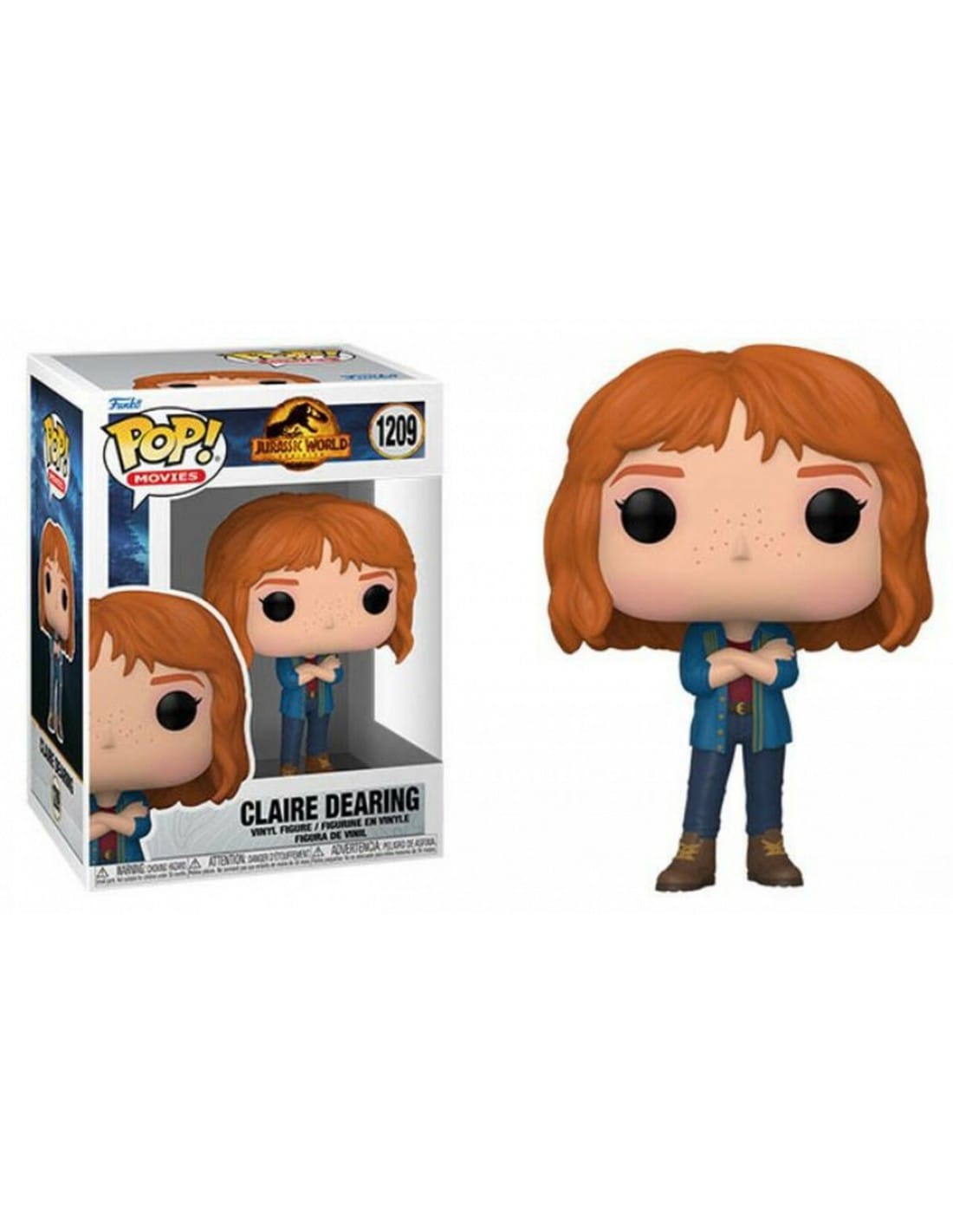 FUNKO POP MOVIES: JURASSIC WORLD 3 - CLAIRE DEARING 889698552967