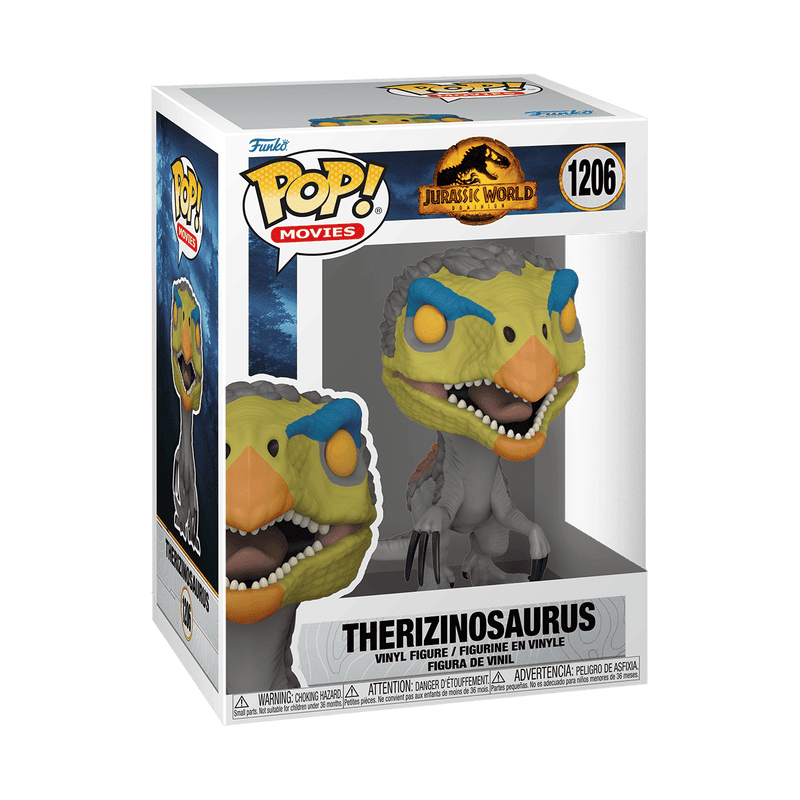 FUNKO POP MOVIES: JURASSIC WORLD 3 - THERIZINOSAURUS 889698552936