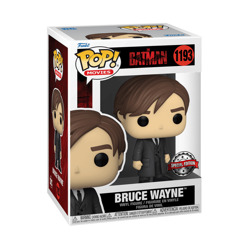 FUNKO POP MOVIES: THE BATMAN - BRUCE WAYNE (SUIT) 889698601023