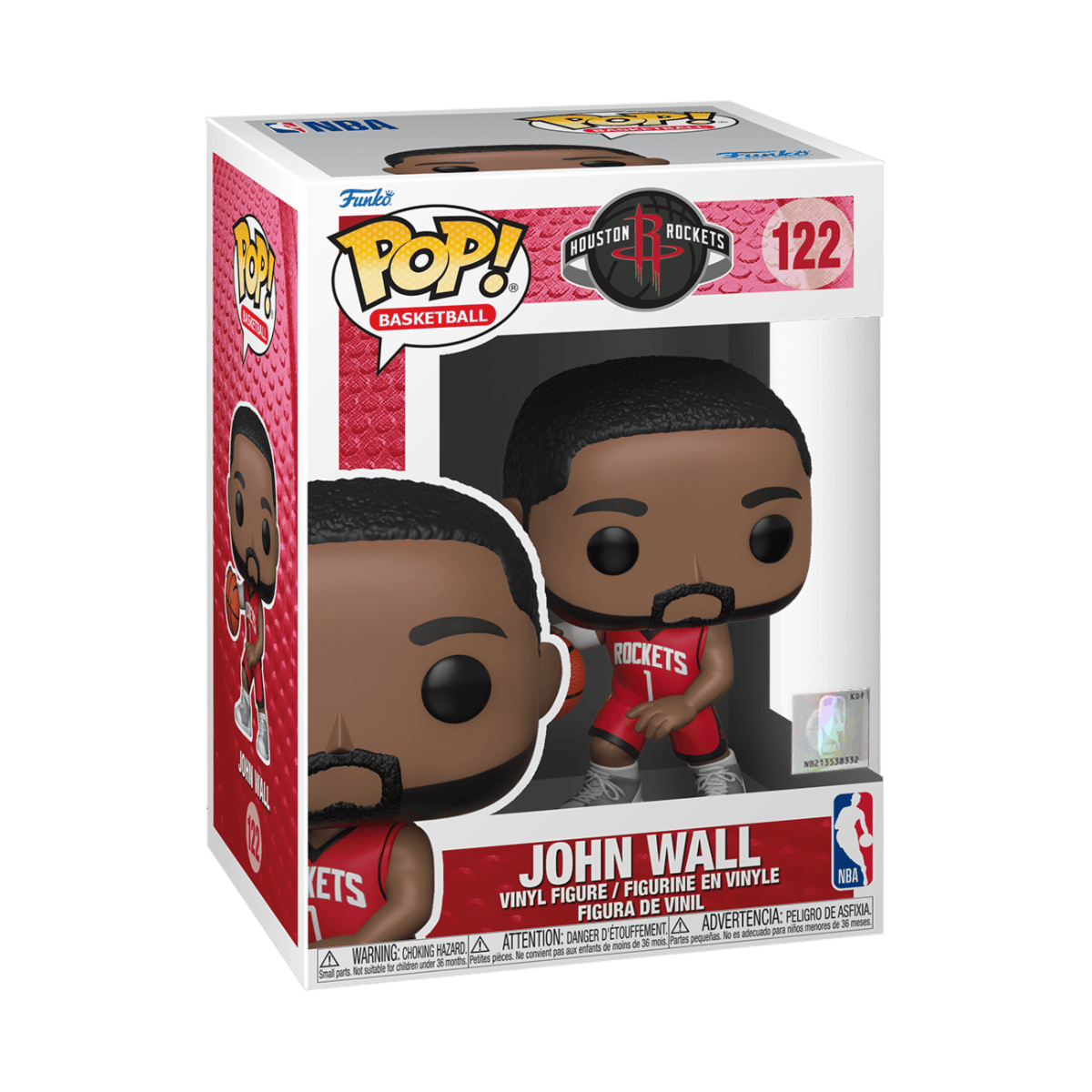 FUNKO POP NBA: CELTICS - ROCKETS-JOHNWALL(RED JERSEY) 889698592611