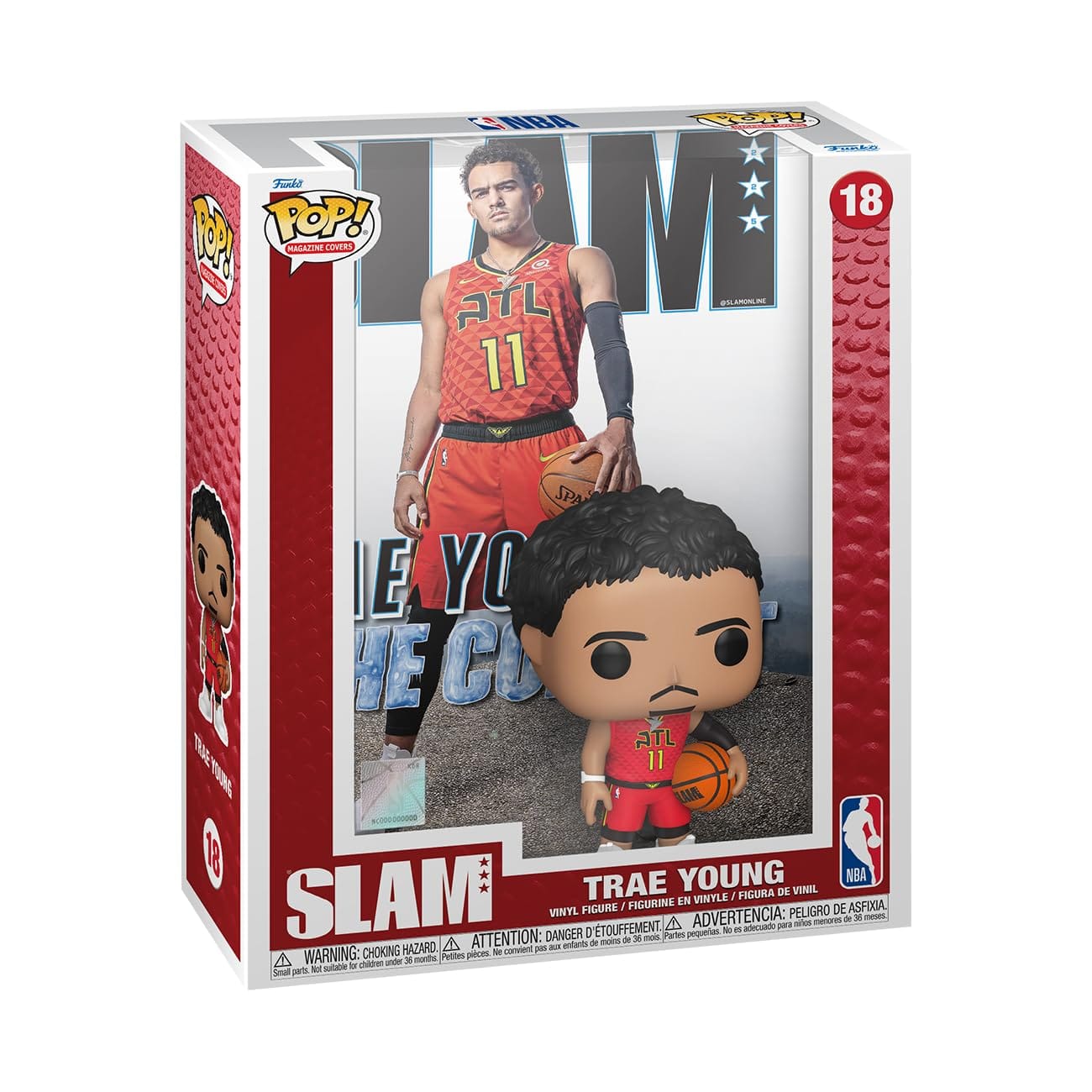 FUNKO POP NBA COVER: SLAM - TRAE YOUNG - POŠKODOVANA EMBALAŽA 3200000004627