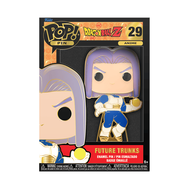 FUNKO POP PIN: ANIME - DRAGON BALL Z - FUTURE TRUNKS 671803417373