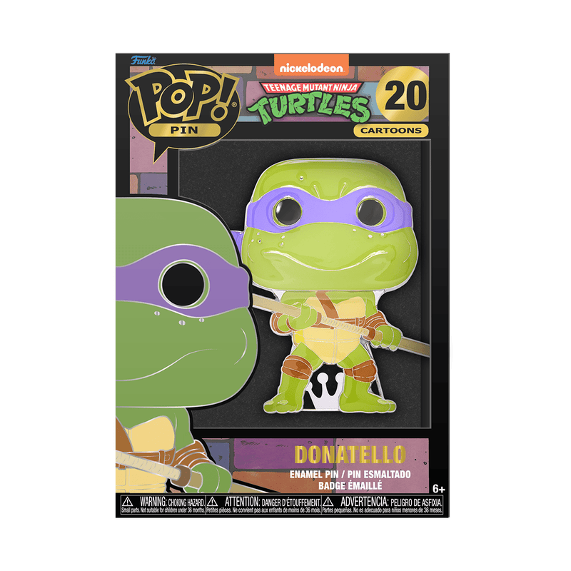 FUNKO POP PIN: TEENAGE MUTANT NINJA TURTLES - DONATELLO 671803417144