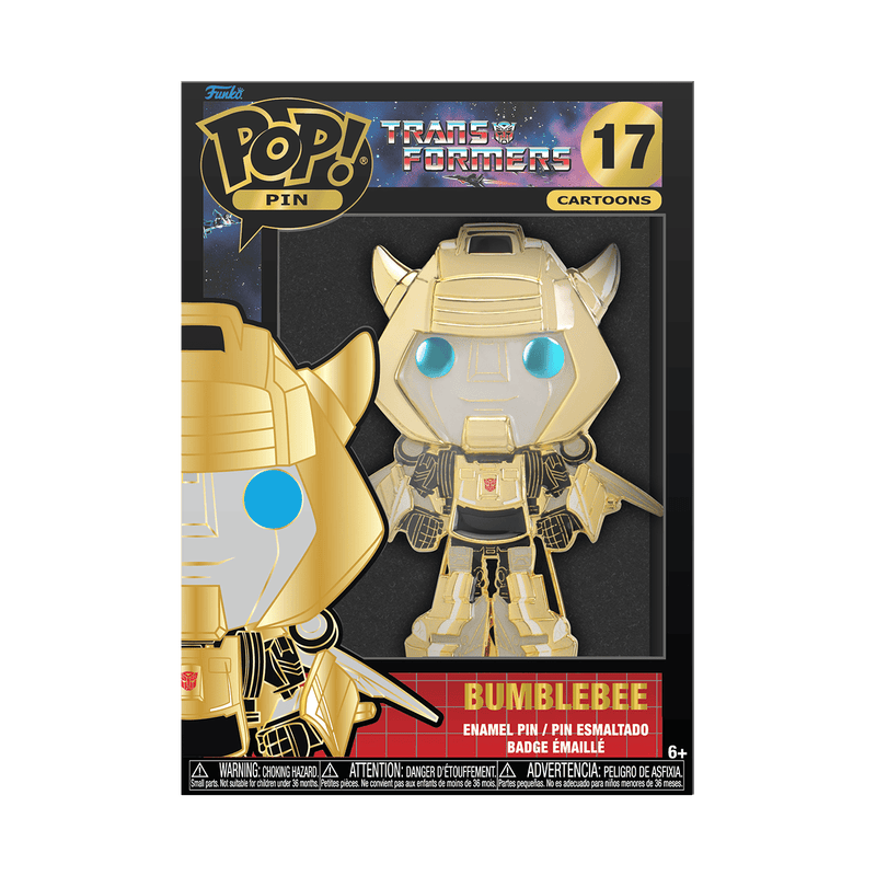 FUNKO POP PIN: TRANSFORMERS - BUMBLEBEE 671803409507