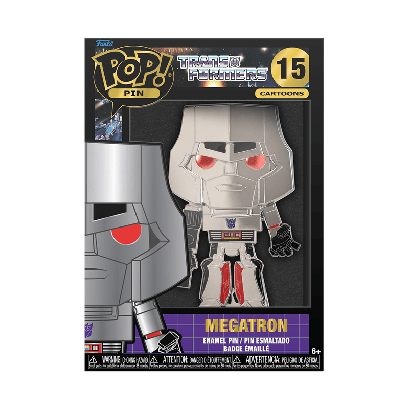 FUNKO POP PIN: TRANSFORMERS - MEGATRON 671803409484