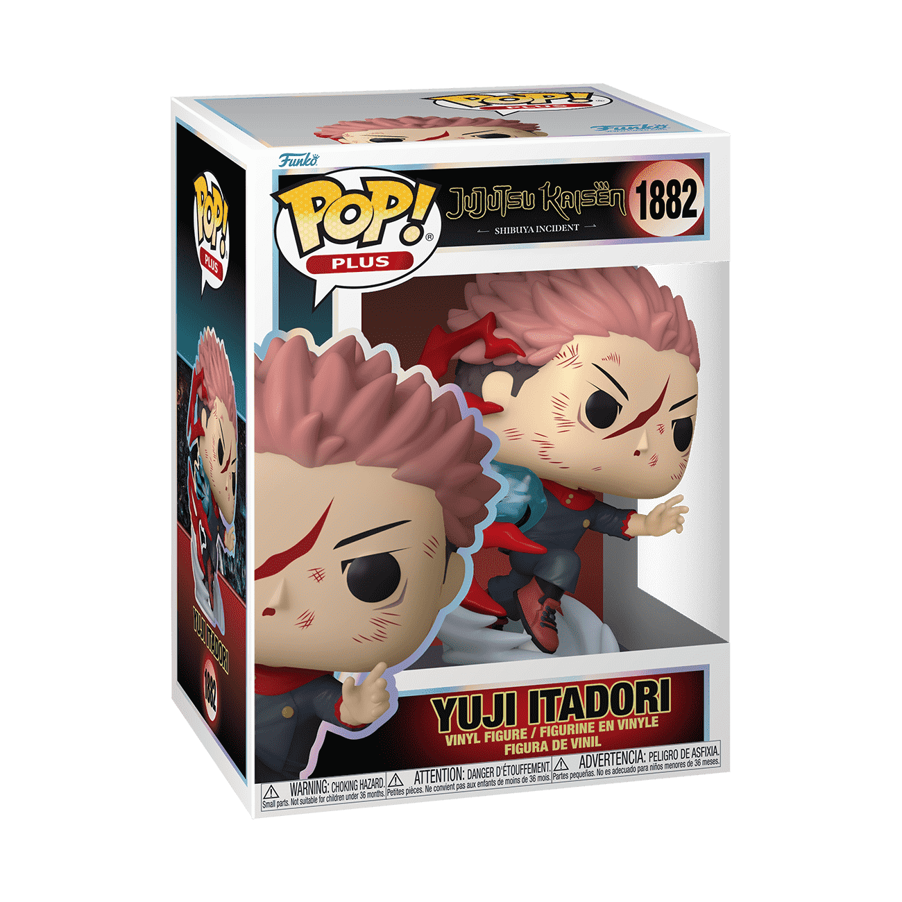 FUNKO POP PLUS: JUJUTSU KAISEN - YUJI ITADORI 889698852906