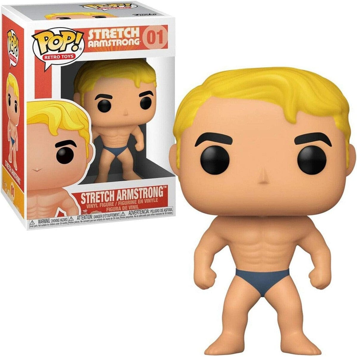 FUNKO POP RETRO TOYS: STRETCH ARMSTRONG - STRETCH ARMSTRONG 889698513104