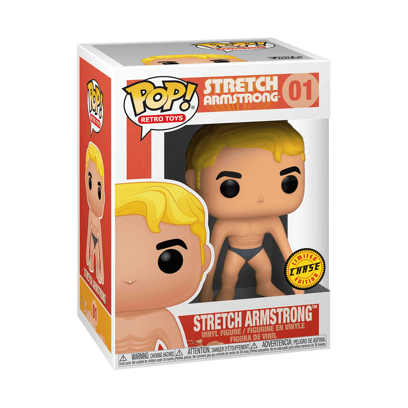 FUNKO POP RETRO TOYS: STRETCH ARMSTRONG - STRETCH ARMSTRONG W/CH 889698513104