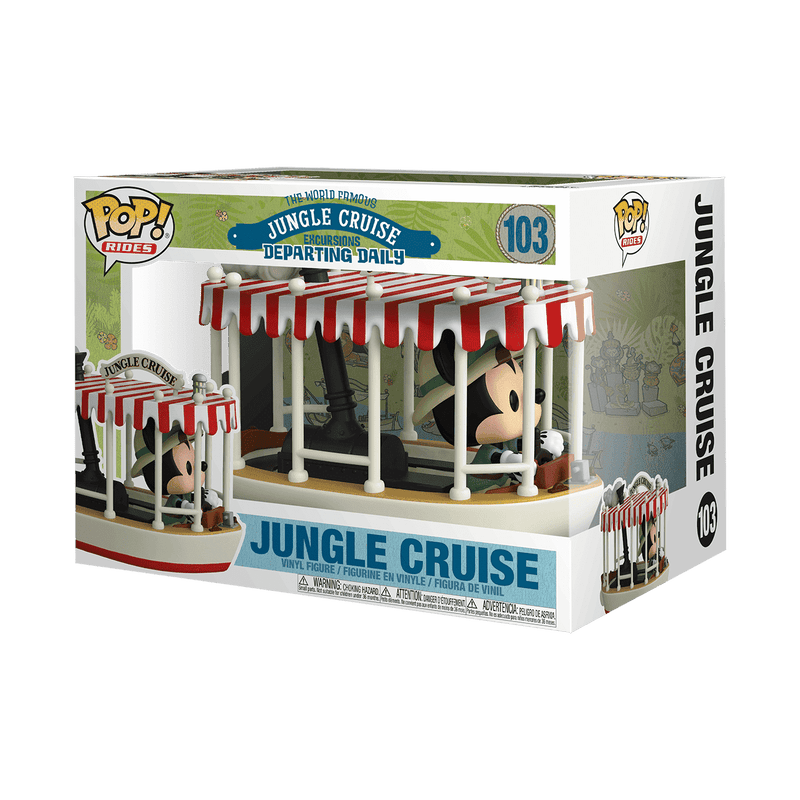 FUNKO POP RIDE SUPER DELUXE: JUNGLE CRUISE - MICKEY 889698557474