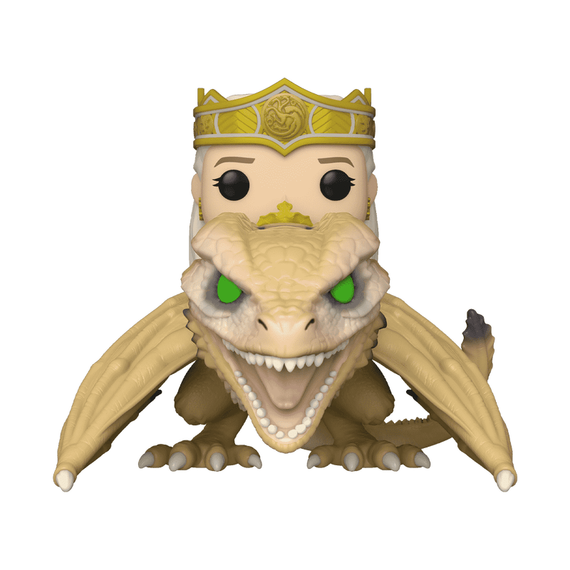 FUNKO POP RIDES DELUXE: HOUSE OF THE DRAGON - RHAENYRA W/ SYRAX 889698764902