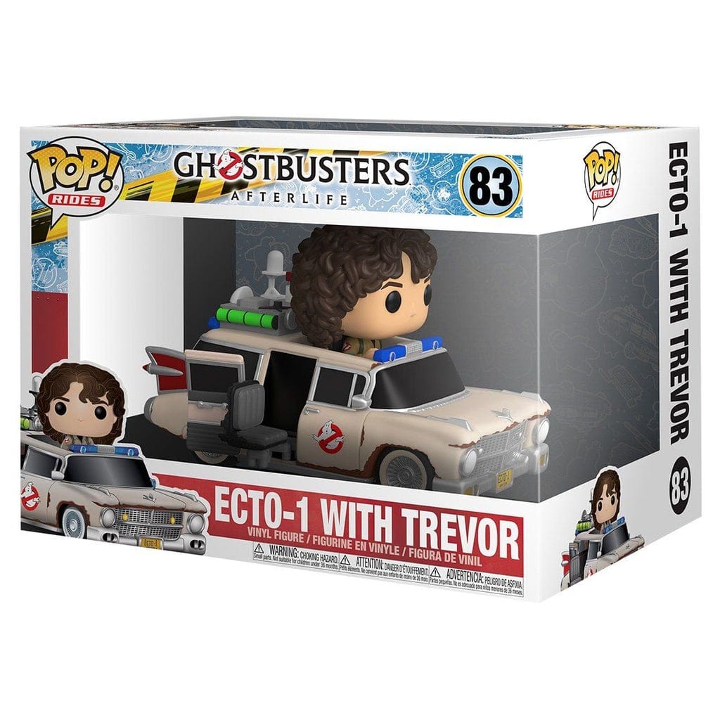 FUNKO POP RIDES SUPER DELUXE: GHOSTBUSTERS - ECTO 1 W/SCISSOR SEAT 889698476799