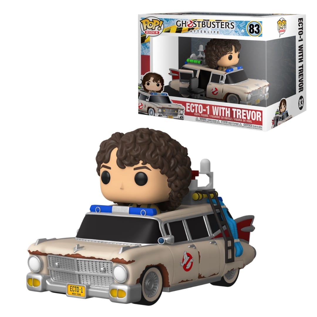 FUNKO POP RIDES SUPER DELUXE: GHOSTBUSTERS - ECTO 1 W/SCISSOR SEAT 889698476799
