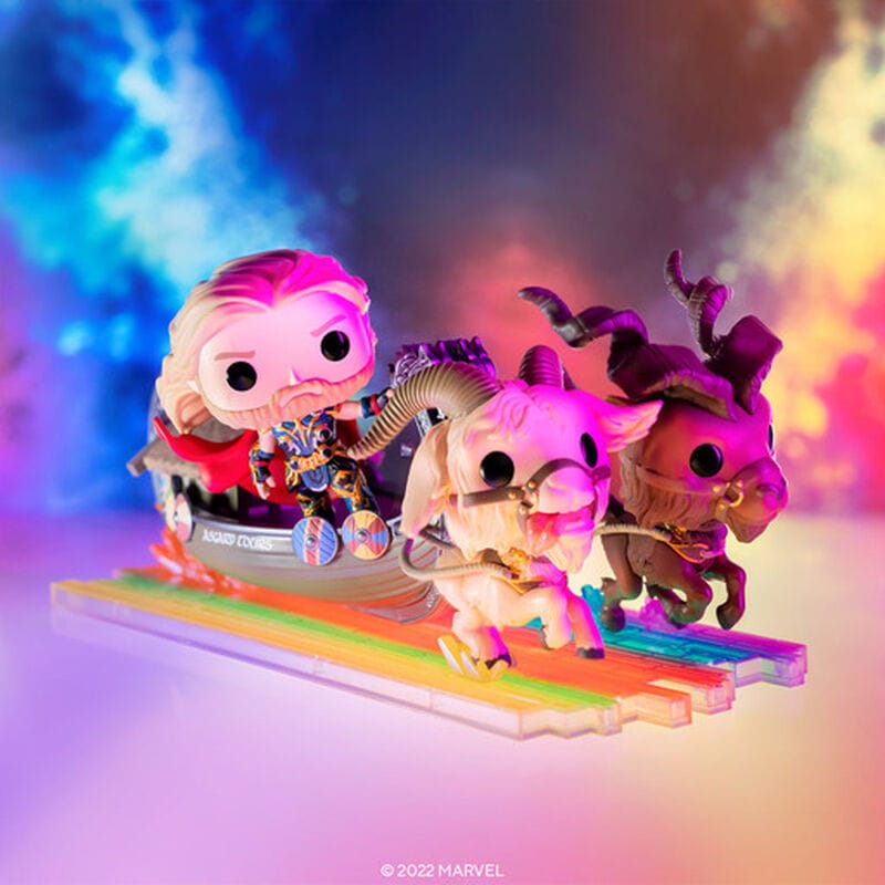 FUNKO POP RIDES SUPER DELUXE: THOR L&T - THOR W/GOAT BOAT 889698624206