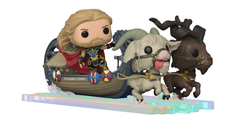 FUNKO POP RIDES SUPER DELUXE: THOR L&T - THOR W/GOAT BOAT 889698624206