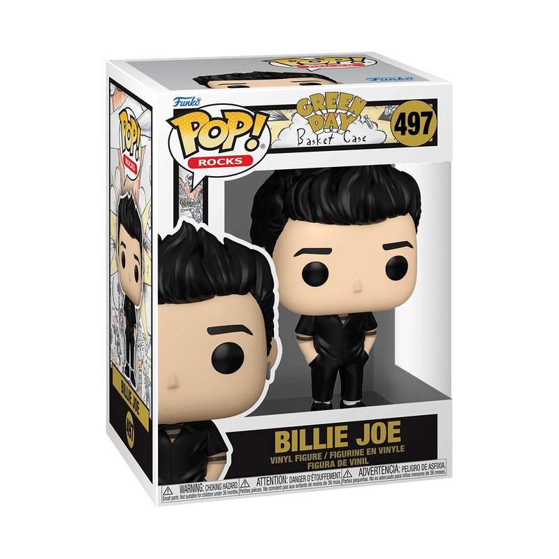 FUNKO POP ROCKS: GREEN DAY - BILLIE JOE (BASKET CASE) 889698901451