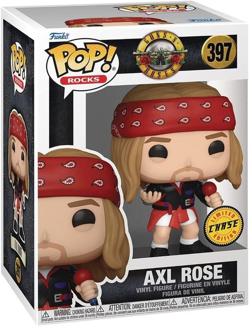 FUNKO POP ROCKS: GUNS N' ROSES - AXL ROSE (1992) W/ CHASE 889698804820