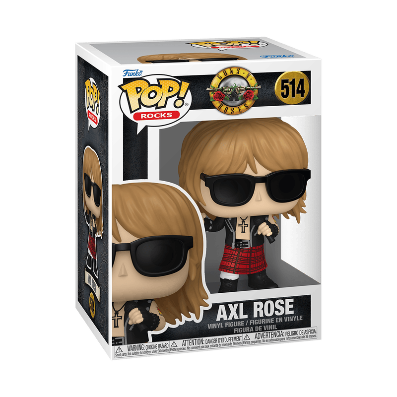 FUNKO POP ROCKS: GUNS N' ROSES - AXL ROSE (LIVE AND LET DIE) 889698930901