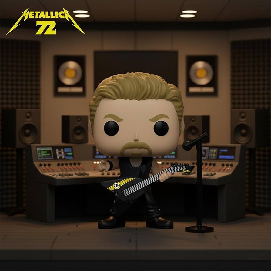 FUNKO POP ROCKS: METALLICA - JAMES 889698870795