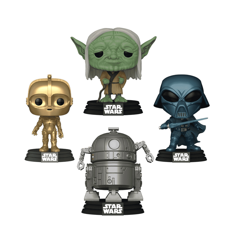 FUNKO POP STAR WARS: CONCEPT SERIES- 4PK 889698588683