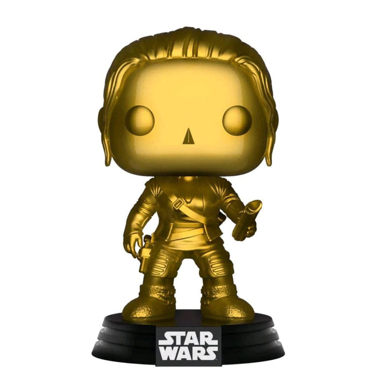 FUNKO POP: STAR WARS - REY (CHROME - MATT GOLD)(EXCL.) 889698430210