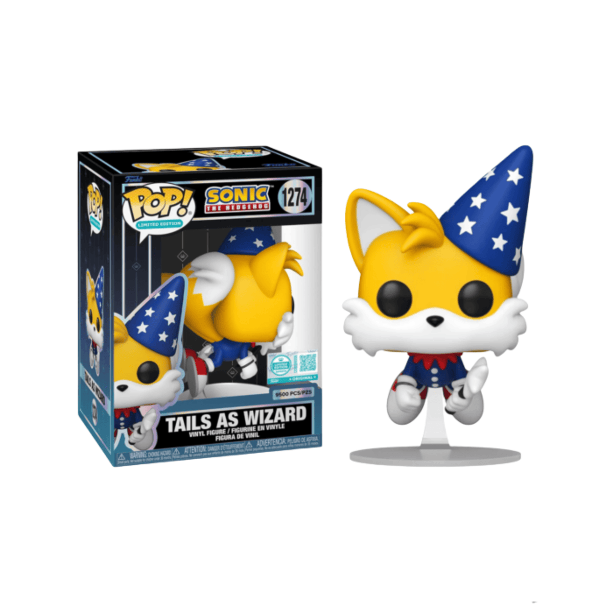 FUNKO POP SUPREME LE: SONIC - TAILS WIZARD 889698936453