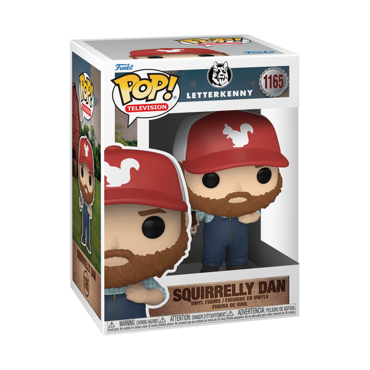 FUNKO POP TELEVISION: LETTERKENNY - SQUIRRELLY DAN 889698571272