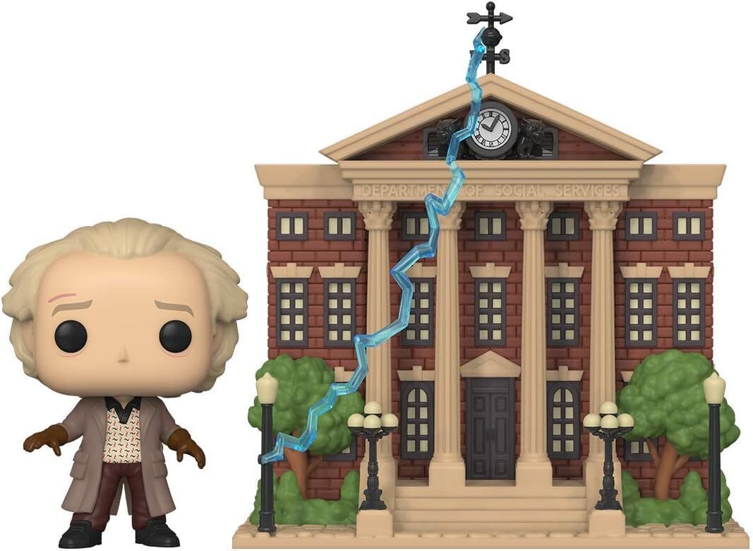 FUNKO POP TOWN: BTTF- DOC W/ CLOCK TOWER 889698469104