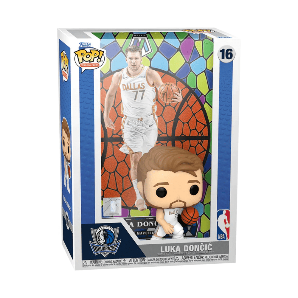 FUNKO POP TRADING CARDS: LUKA DONCIC (MOSAIC) 889698614917