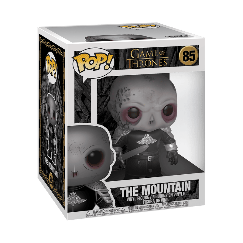 FUNKO POP TV: GOT - 6" THE MOUNTAIN (UNMASKED) 889698453370