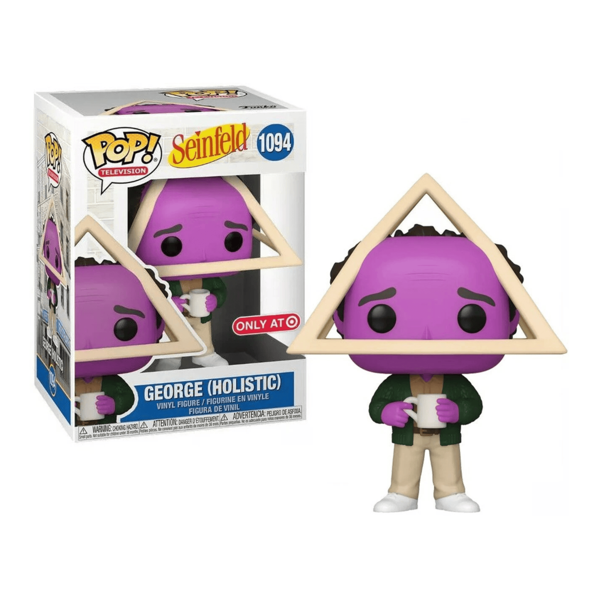 FUNKO POP TV: SEINFELD - GEORGE (HOLISTIC)(EXCL.) 889698540032