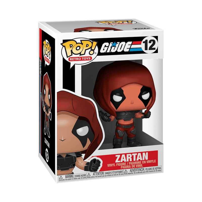 FUNKO POP VINYL: GI JOE - ZARTAN 889698509114