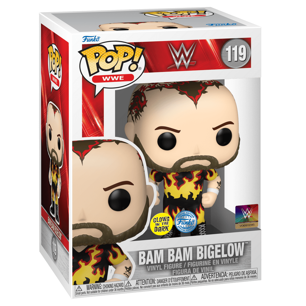 FUNKO POP WWE: BAM BAM BIGELOW (GW)(SP) 889698689618