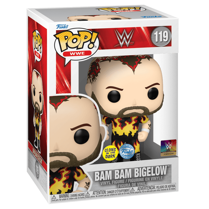 FUNKO POP WWE: BAM BAM BIGELOW (GW)(SP) 889698689618