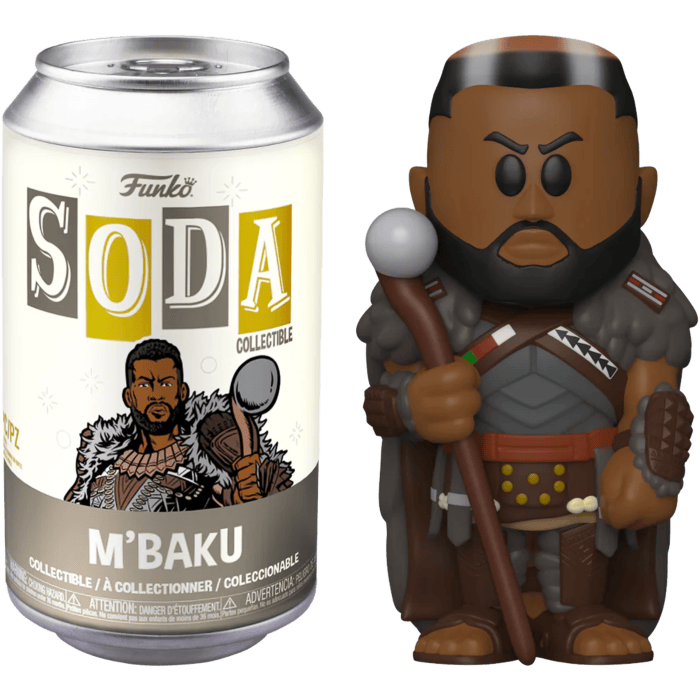 FUNKO SODA: BLACK PANTER - M'BAKU W/CH(M) 889698688062