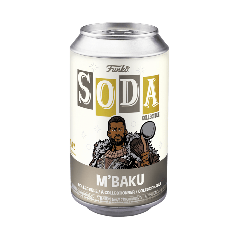 FUNKO SODA: BLACK PANTER - M'BAKU W/CH(M) 889698688062